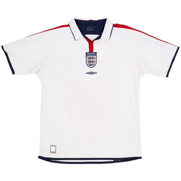 2003-05 England Home Shirt - 5/10 - (L)