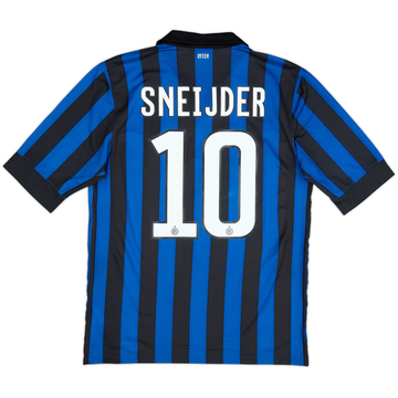 2011-12 Inter Milan Home Shirt Sneijder #10 - 6/10 - (M)