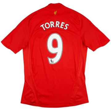 2008-10 Liverpool Home Shirt Torres #9 - 6/10 - (S)