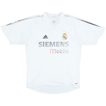 2004-05 Real Madrid Home Shirt - 4/10 - (M)