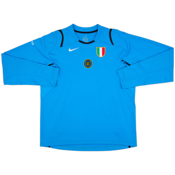 2006-08 Inter Milan Nike Sweat Top - 8/10 - (L)