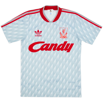 1989-91 Liverpool Away Shirt - 7/10 - (L.Boys)