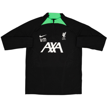 2023-24 Liverpool Staff Issue Nike 1/4 Zip Training Top VM - 6/10 - (L)
