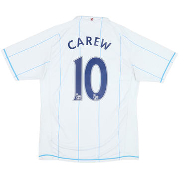 2007-08 Aston Villa Away Shirt Carew #10 - 6/10 - (M)