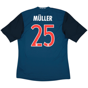 Camiseta de la tercera equipación del Bayern Munich 2013-14 Muller #25 - 7/10 - (L)