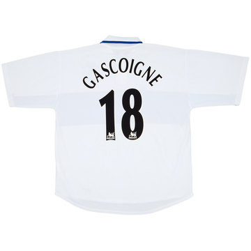 2000-01 Everton Third Shirt Gascoigne #18 - 8/10 - (XL)