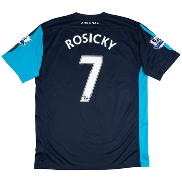 2011-12 Arsenal Away Shirt Rosicky #7 - 6/10 - (L)