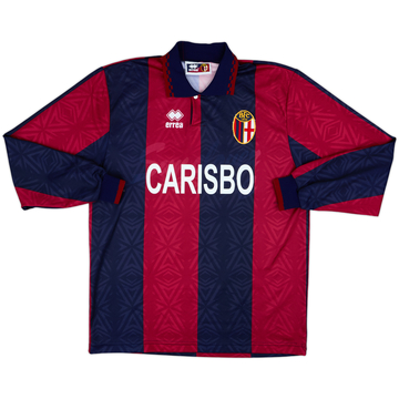 Camiseta de manga larga de local del Bologna 1995-96 - 9/10 - (L)