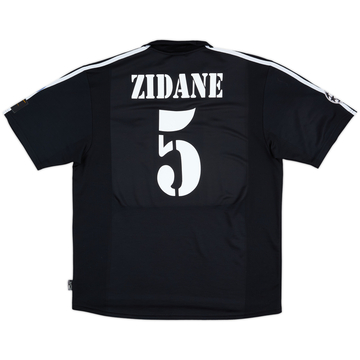 2001 Real Madrid Camiseta de visitante Zidane #5 - 8/10 - (L)