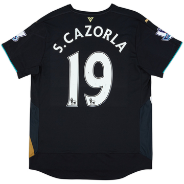 Camiseta de la tercera equipación del Arsenal 2015-16 S.Cazorla #19 - 5/10 - (XL)