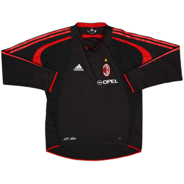 2004-05 AC Milan adidas Training L/S Shirt - 6/10 - (M/L)