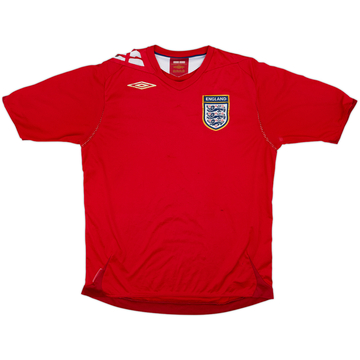2006-08 England Away Shirt - 5/10 - (L)