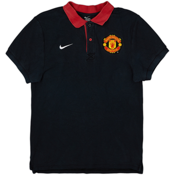 2013-14 Manchester United Nike Polo Shirt - 7/10 - (S)