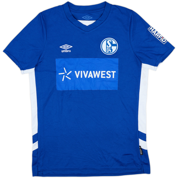 2021-22 Schalke Home Shirt - 4/10 - (XL.Boys)