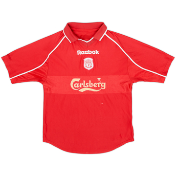 2000-02 Liverpool Home Shirt - 6/10 - (M.Boys)
