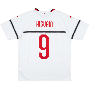2018-19 AC Milan Away Shirt Higuain #9 - 8/10 - (L)