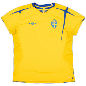 Camiseta de local de Suecia 2005-06 - 7/10 - (Mujeres M)