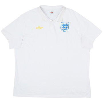 2009-10 England Home Shirt - 4/10 - (XXL)