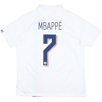 Camiseta de la tercera equipación del Paris Saint-Germain 2019-20 Mbappe #7 - 7/10 - (L)