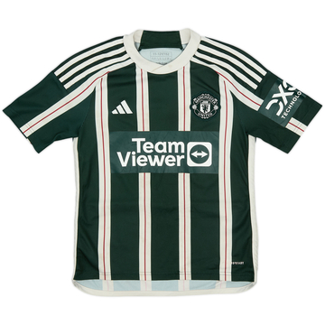 2023-24 Manchester United Away Shirt - 5/10 - (M.Boys)