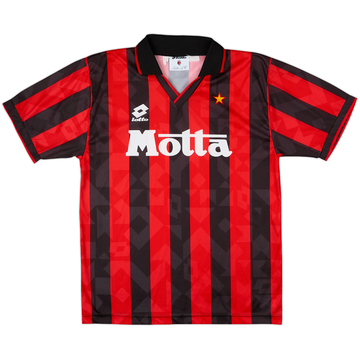 1993-94 AC Milan Home Shirt - 9/10 - (L)