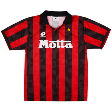 1993-94 AC Milan Home Shirt - 8/10 - (S)