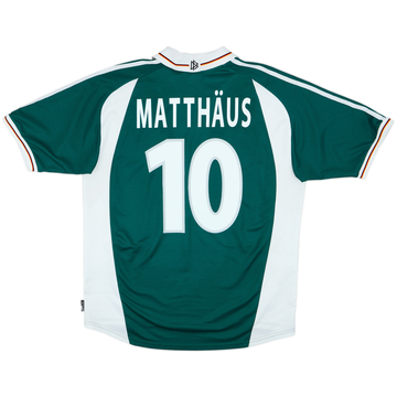 2000-02 Germany Away Shirt Matthaus #10 - 8/10 - (L)