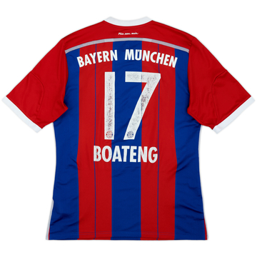 2014-15 Bayern Munich Home Shirt Boateng #17 - 5/10 - (M)