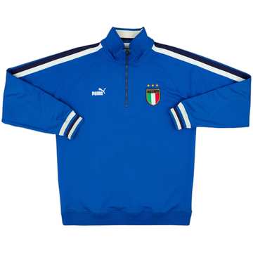 2003-04 Italy 1/4 Zip Puma Track Jacket - 7/10 - (XL)