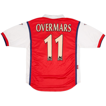 1998-99 Arsenal Home Shirt Overmars #11 - 8/10 - (S)