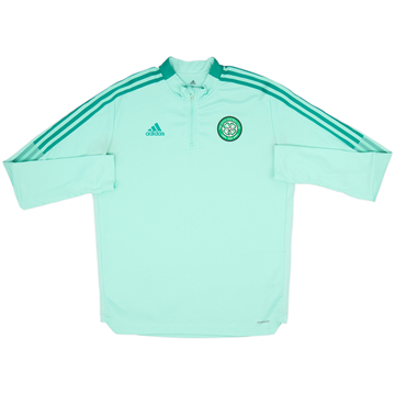 2021-22 Celtic adidas 1/4 Zip Drill Top - 8/10 - (XL)