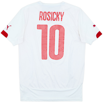 2014-16 Czech Republic Away Shirt Rosicky #10 - 8/10 - (S)