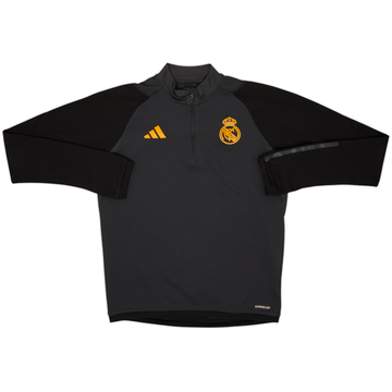 2023-24 Real Madrid adidas 1/4 Zip Drill Top - 8/10 - (S)