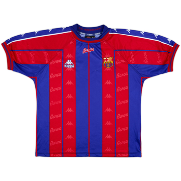 1997-98 Barcelona Home Shirt - 9/10 - (S)