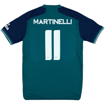 2023-24 Arsenal Authentic Third Shirt Martinelli #11 - 9/10 - (M)