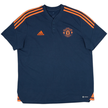2022-23 Manchester United adidas Polo Shirt - 9/10 - (XL)