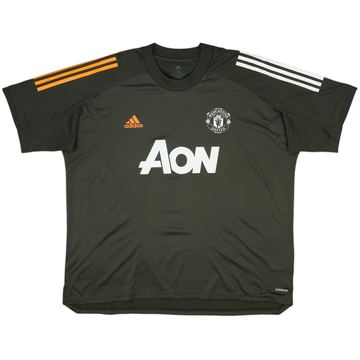 2020-21 Manchester United adidas Training Shirt - 10/10 - (XXL)