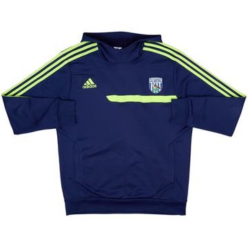 2013-14 West Brom adidas Hooded Sweat Top - 8/10 - (L)