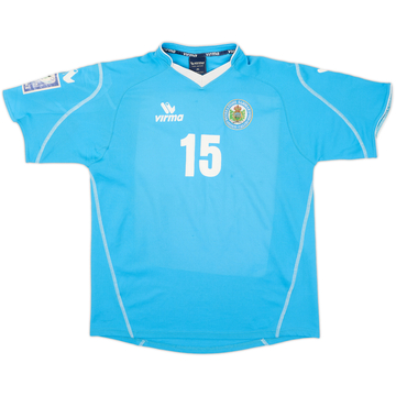 2008-10 San Marino Match Issue Home Shirt #15