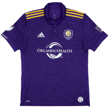 2017-18 Orlando City Authentic Home Shirt - 5/10 - (L)