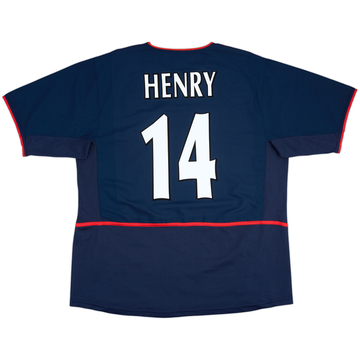 2002-04 Arsenal Away Shirt Henry #14 - 8/10 - (XL)