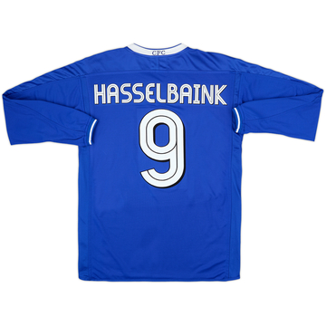 2003-05 Chelsea Home L/S Shirt Hasselbaink #9 - 9/10 - (M)