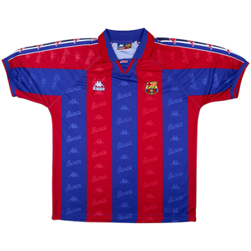 1995-97 Barcelona Home Shirt - 8/10 - (XL)