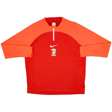 2022-23 Glentoran Nike 1/4 Zip Drill Top - 8/10 - (XL)