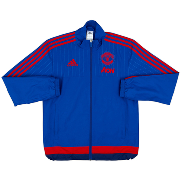 2015-16 Manchester United adidas Track Jacket - 9/10 - (S)