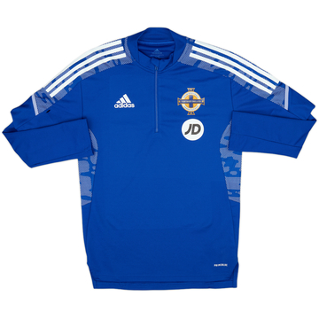 2020-22 Northern Ireland adidas 1/4 Zip Drill Top - 6/10 - (XS)