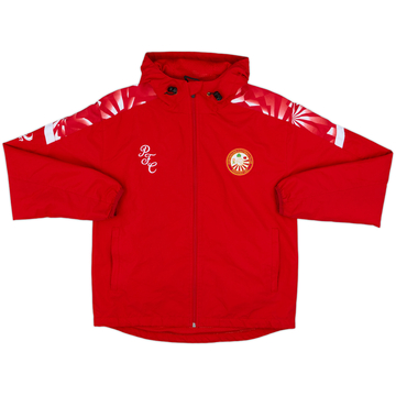2022-23 Portadown Hooded Track Jacket - 8/10 - (L.Boys)