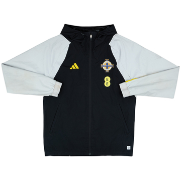 2022-24 Northern Ireland adidas Hooded Rain Jacket - 5/10 - (S)