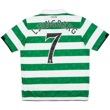 2010-12 Celtic Home Shirt Ljungberg #7 - 8/10 - (XL.Boys)