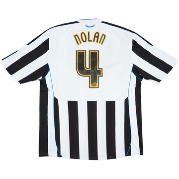 2009-10 Newcastle Home Shirt Nolan #4 - 6/10 - (XXL)